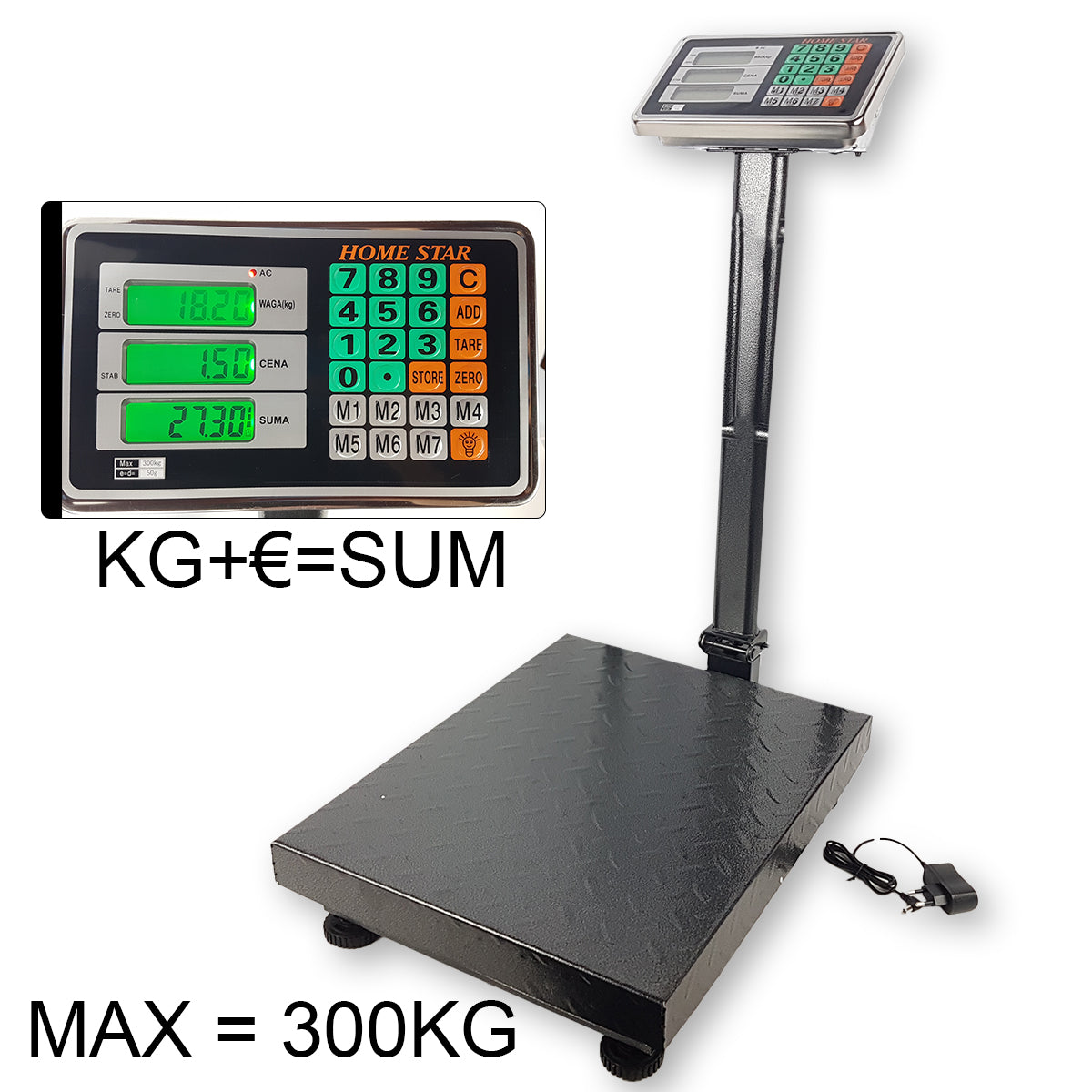 Industrial scale 300KG with calculator