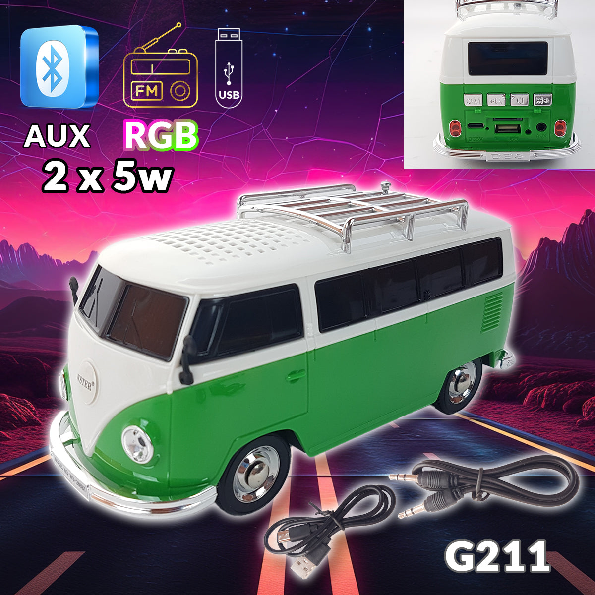 Bluetooth високоговорител Car G211