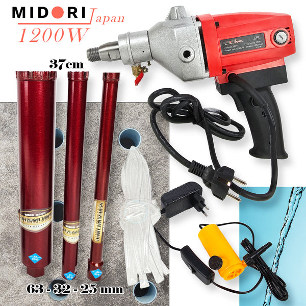 Midori Japan reinforced concrete drill 1200W G260