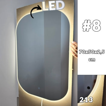 LED smart mirrors